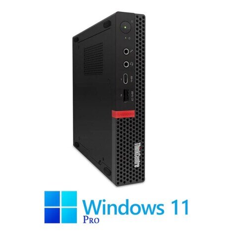 Mini PC Lenovo ThinkCentre M720q, i5-9500T, 16GB DDR4, 256GB SSD, Win 11 Pro